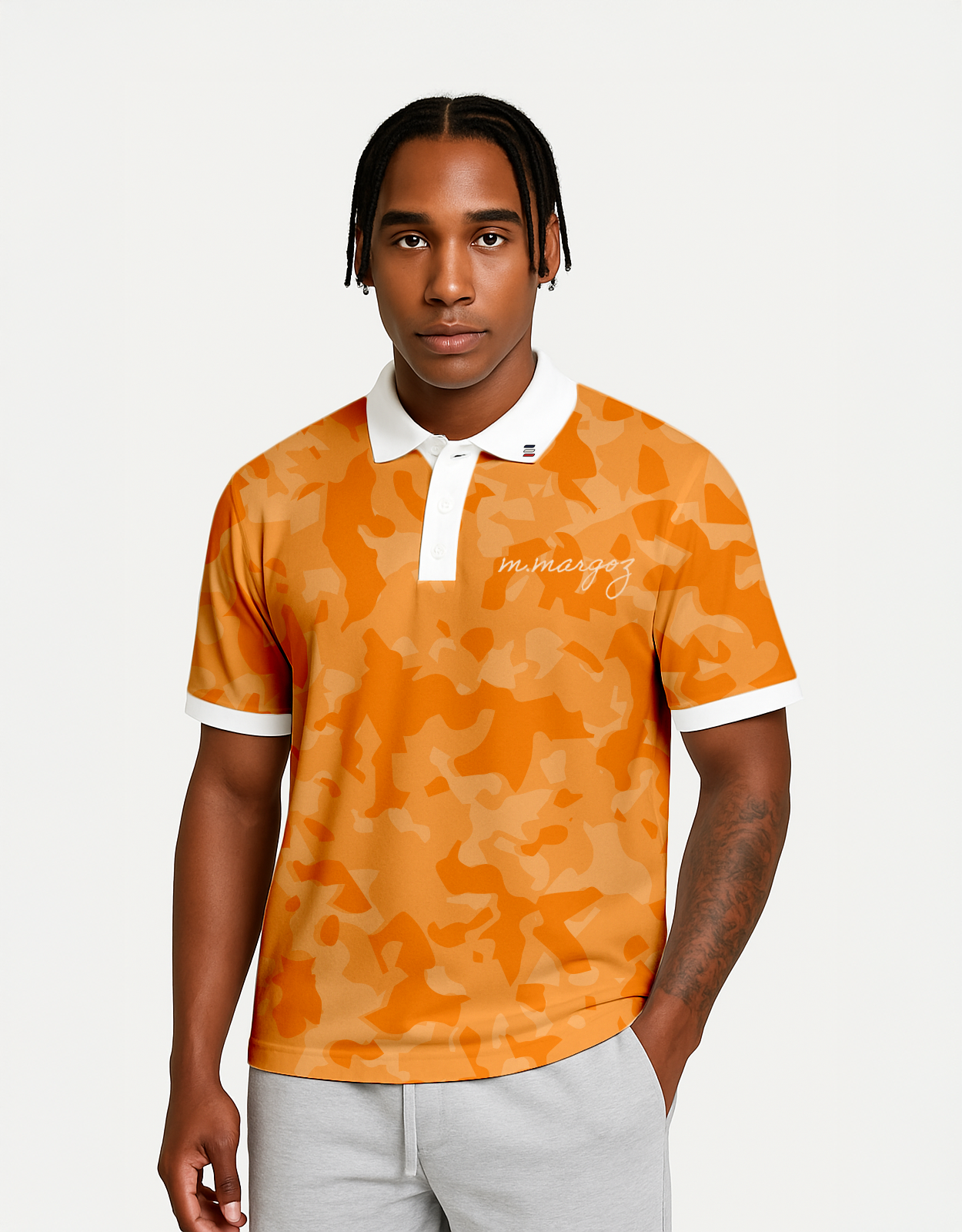 Orange Military Fiction - Men